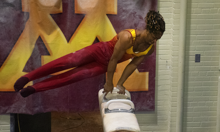 The U’s Men’s Gymnastics Team Thrives … Just Without the U